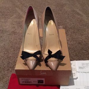 Christian Louboutin Love Me 120 Patent sz37.5(7.5)